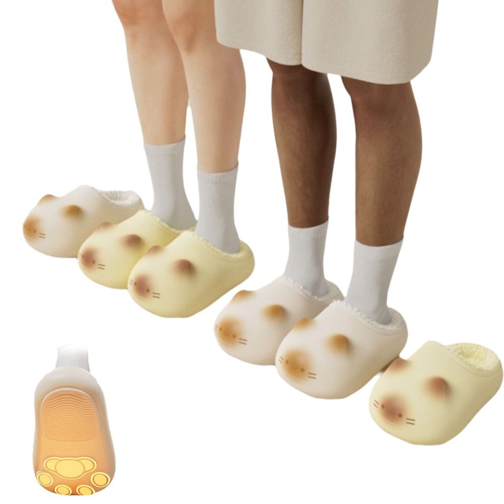 Women'S Shoes Water Resistant - New Waterproof Cat Slippers Bottom Cat