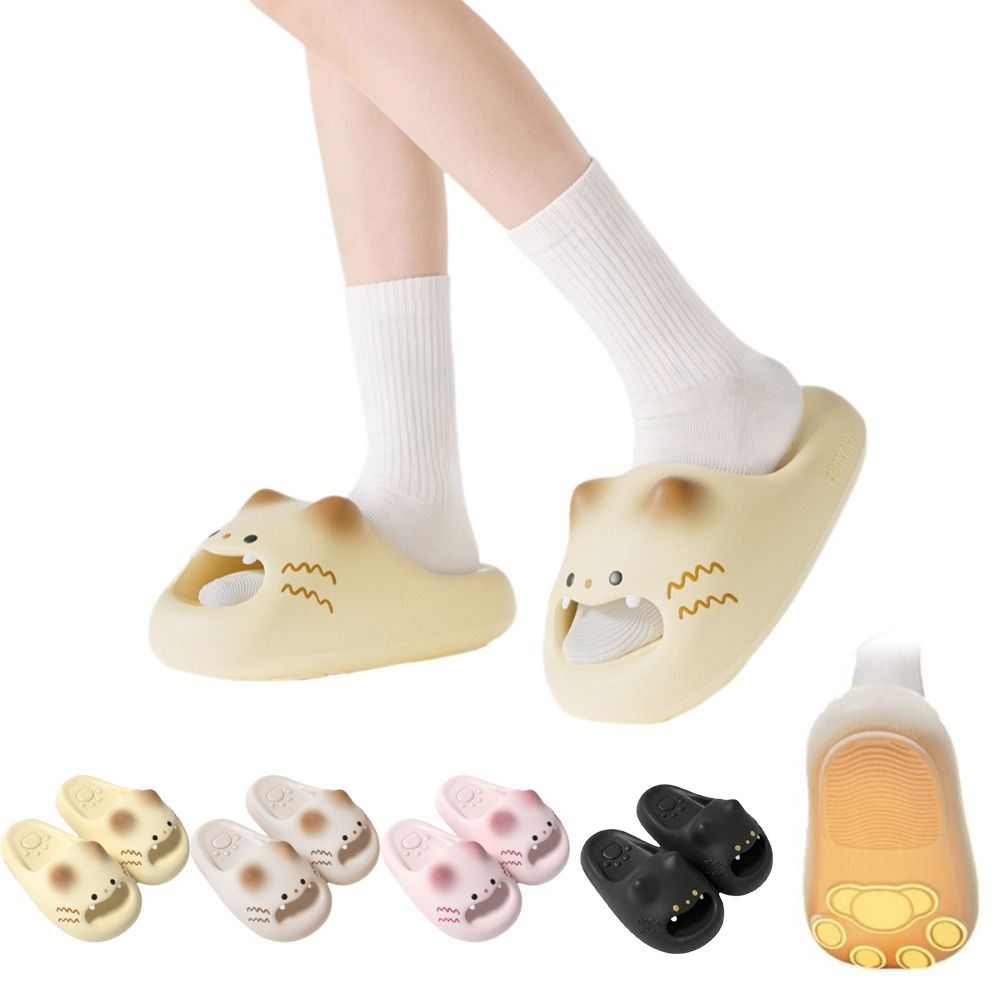 Women'S Shoes Water Resistant - Adorable Waterproof Cat Slippers Bottom Cat