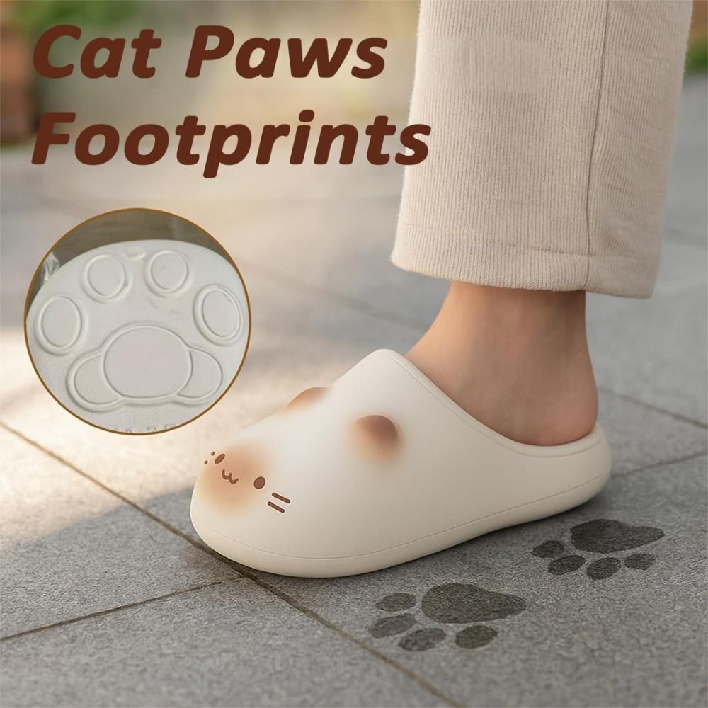 New Waterproof Cat Slippers Bo - Women'S Shoes Water Resistant 评论和价格