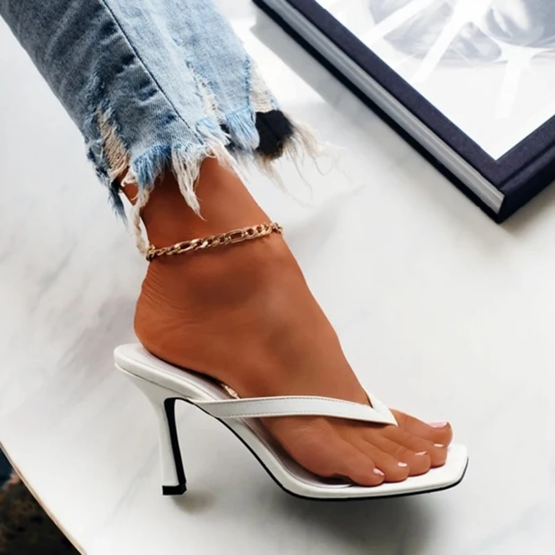 Stylish Women's Heel Flip Flop - Women Shoes Mules 评论和价格