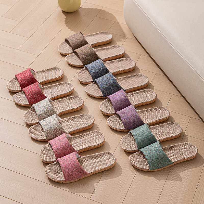 Hemp Casual Women's Slippers H - Loafer Flat Women 评论和价格