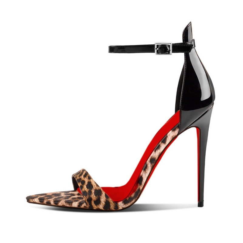 Women's Customized Leopard Pri - Leopard Print Heels 评论和价格