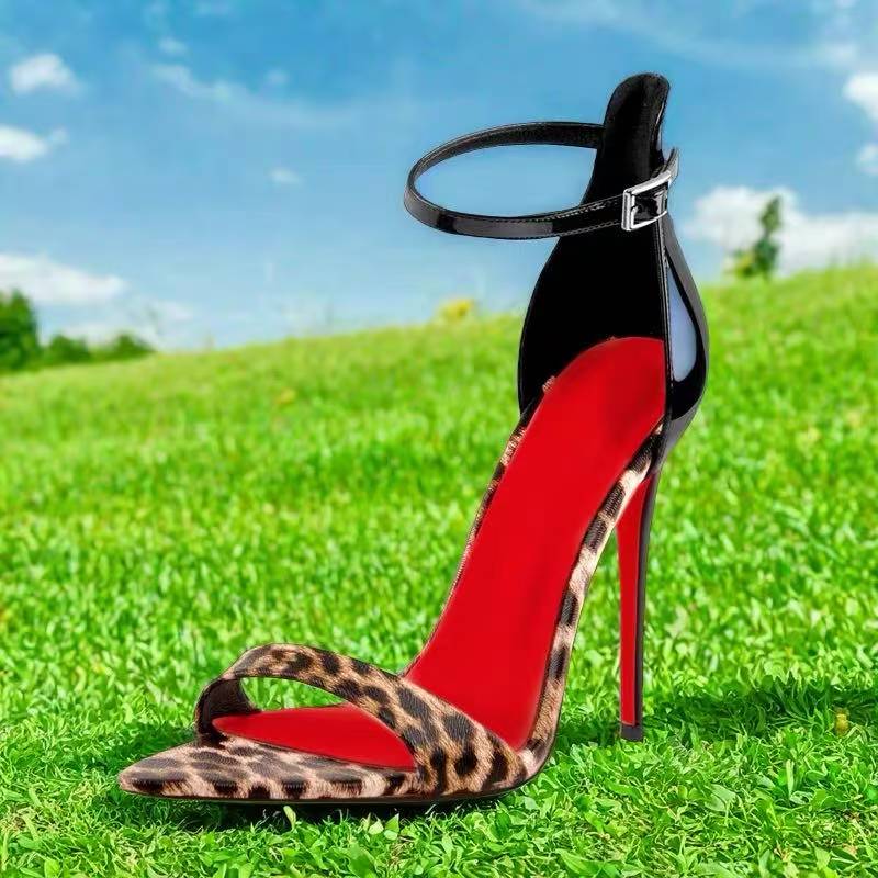 Women's Customized Leopard Pri - Leopard Print Heels 评论和价格