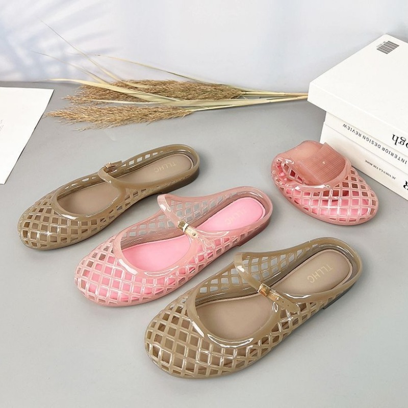 2026 Elegant Luxury Hollow Jel - Women'S Shoes Water Resistant 评论和价格
