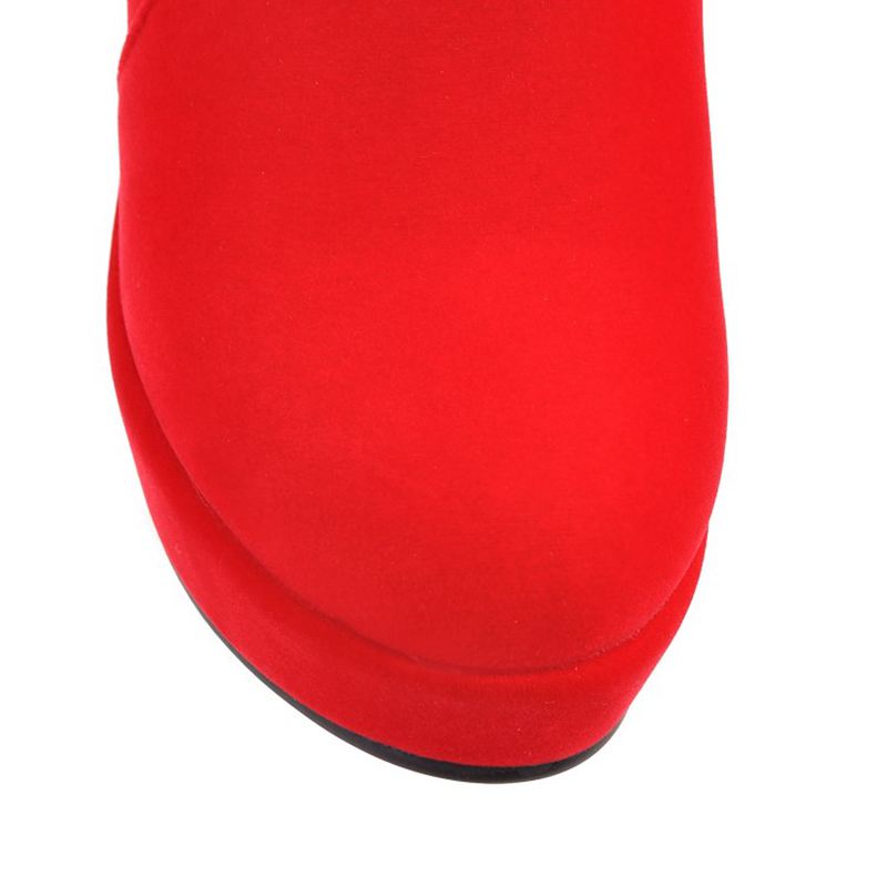 ORCHALISA Glam Red Ladies Ankl - Women'S Shoes Extended Sizes 评论和价格