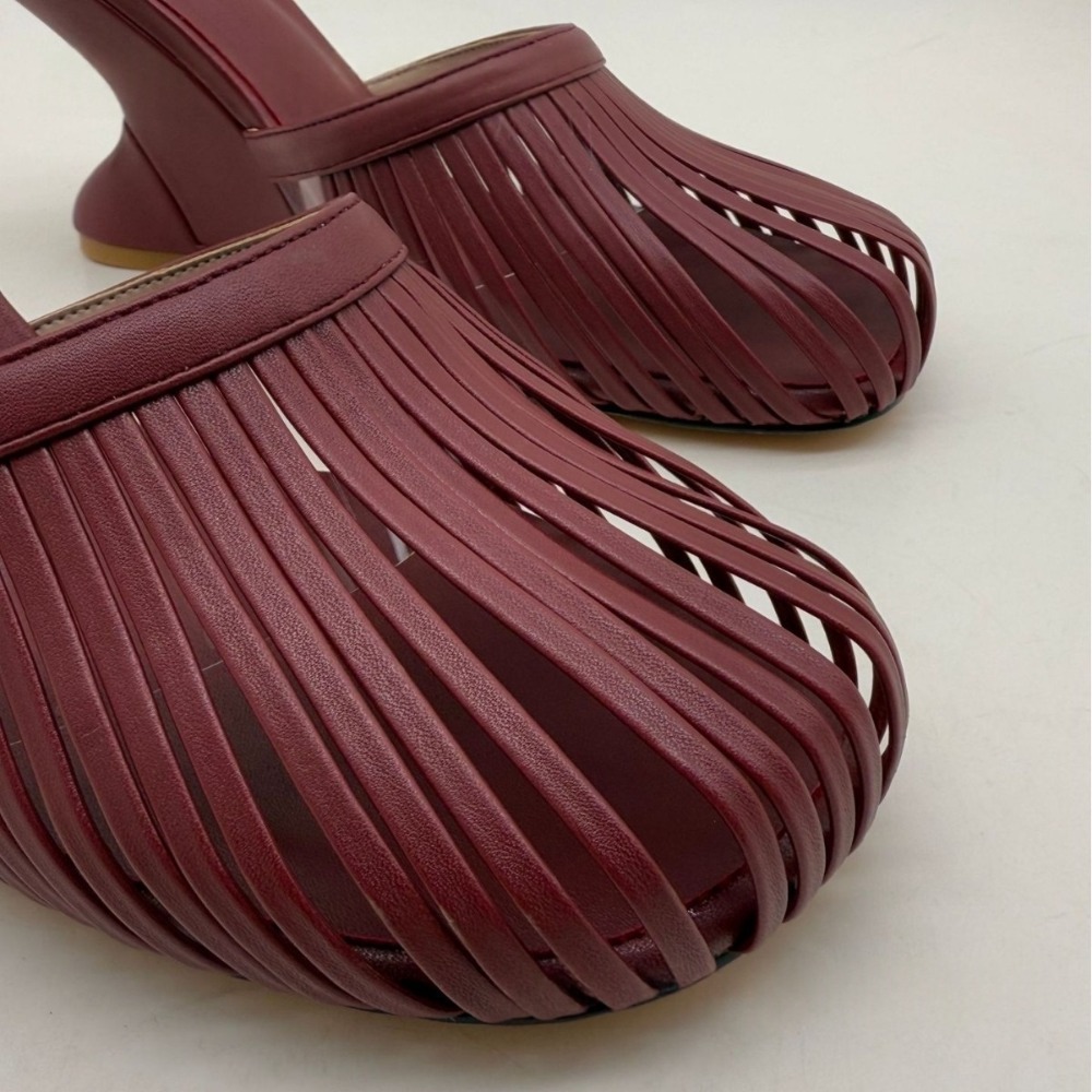 2026 Summer Women Metallic Str - Women Shoes Mules 评论和价格