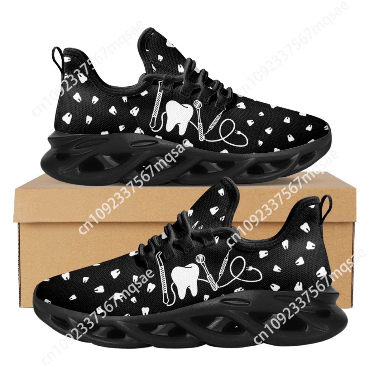 Black and White Teeth Medical  - Women'S Shoes Nursing 评论和价格