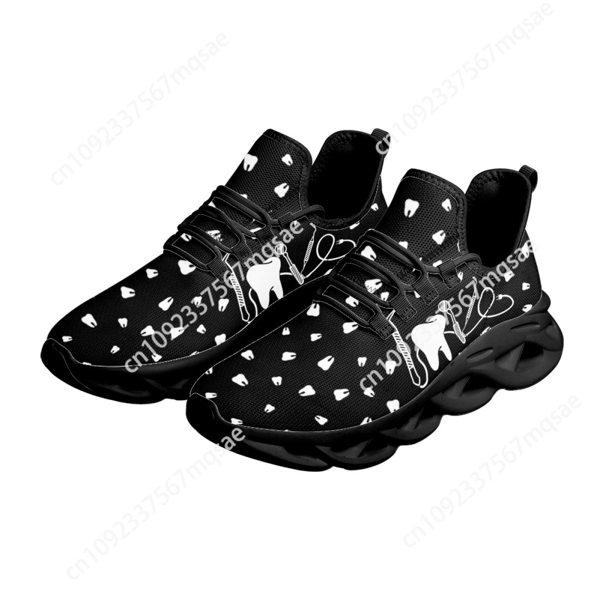 Black and White Teeth Medical  - Women'S Shoes Nursing 评论和价格