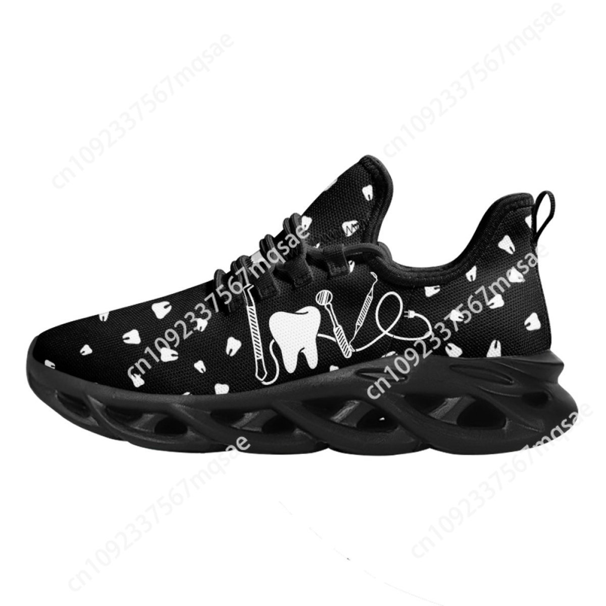 Black and White Teeth Medical  - Women'S Shoes Nursing 评论和价格