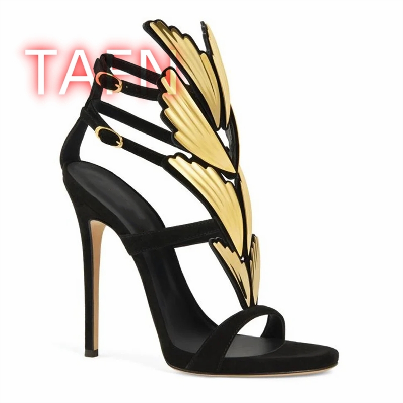 Women Gladiator Sandals Narrow - Leopard Print Heels 评论和价格