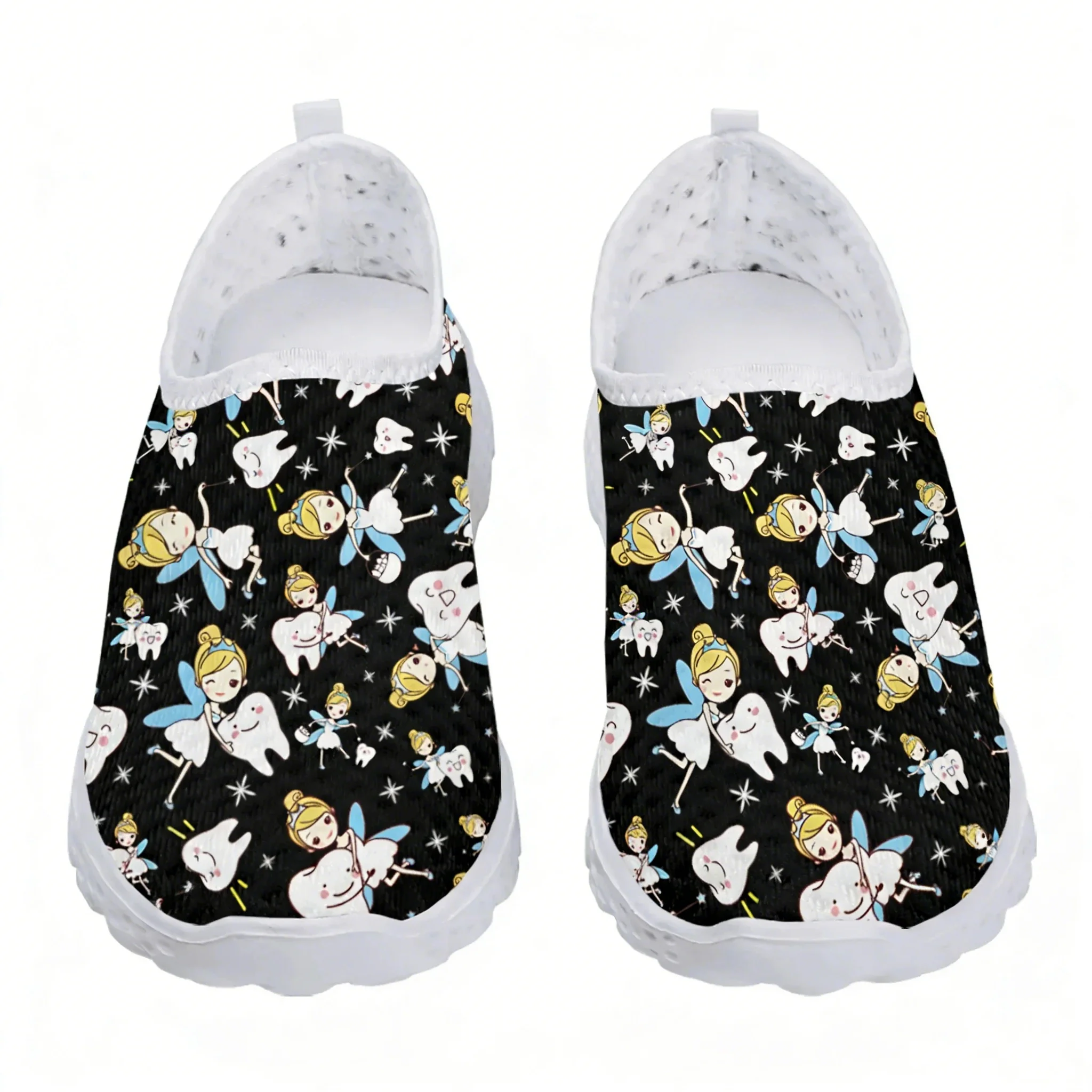 Cute Cartoon Nurse Elf/Teeth M - Women'S Shoes Nursing 评论和价格