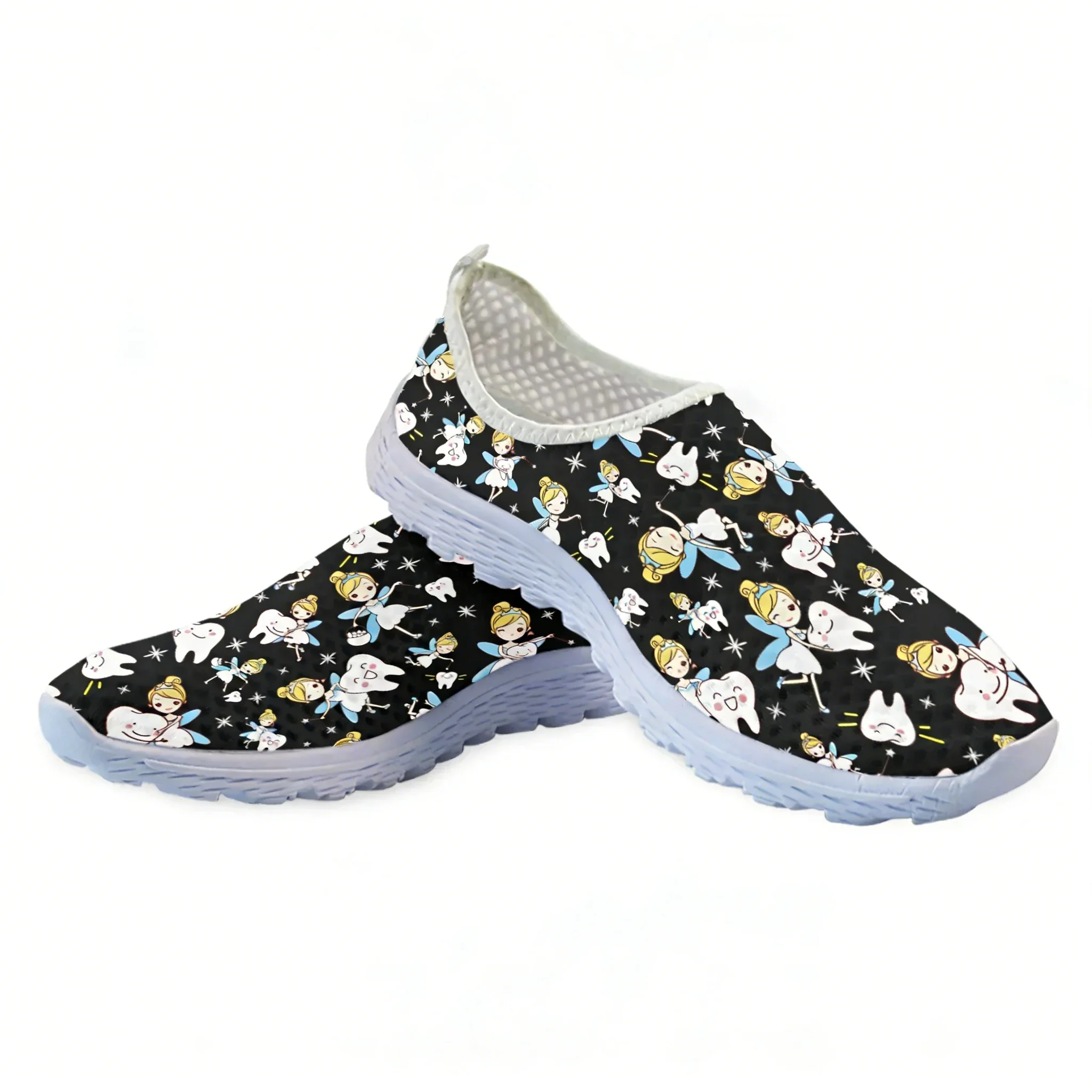 Cute Cartoon Nurse Elf/Teeth M - Women'S Shoes Nursing 评论和价格
