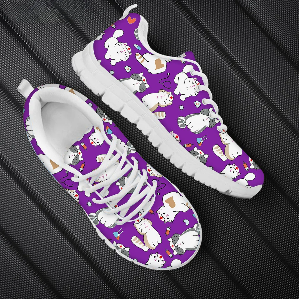 Women Nurse Sneakers Cartoon C - Women'S Shoes Nursing 评论和价格
