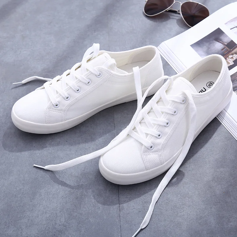 White Couple Canvas Shoes Summ - Women'S Shoes Water Resistant 评论和价格