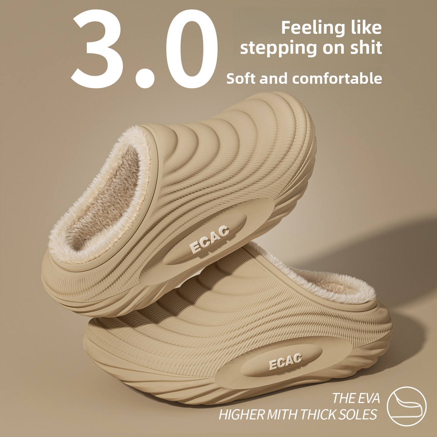 Warm Long Plush Waterproof Eva - Women'S Shoes Water Resistant 评论和价格