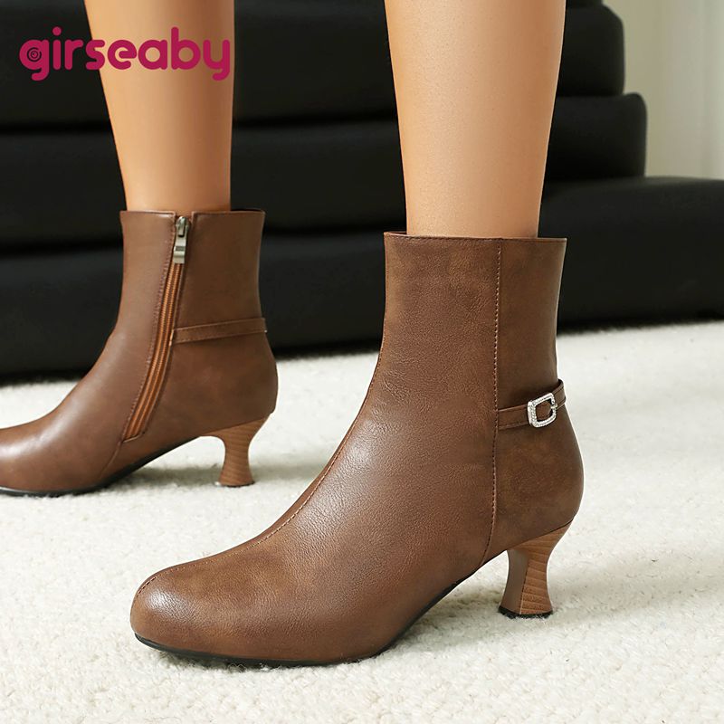 Girseaby Fashion shoes Retro O - Women'S Shoes Extended Sizes 评论和价格