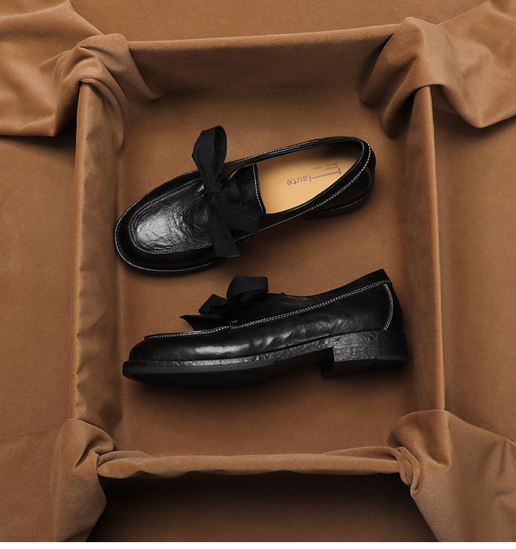 SHOEBOX ‌Vintage British-Style - Loafer Flat Women 评论和价格