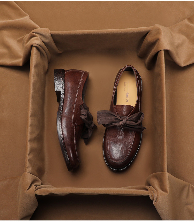 SHOEBOX ‌Vintage British-Style - Loafer Flat Women 评论和价格