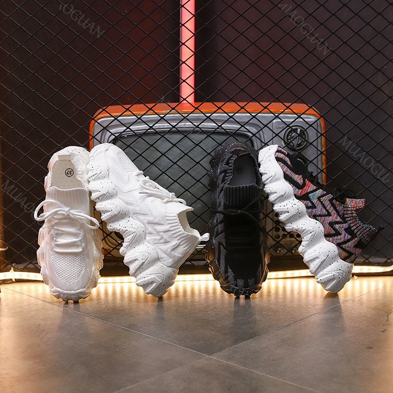 Women Chunky Sneakers Breathab - Women Shoes Store 评论和价格