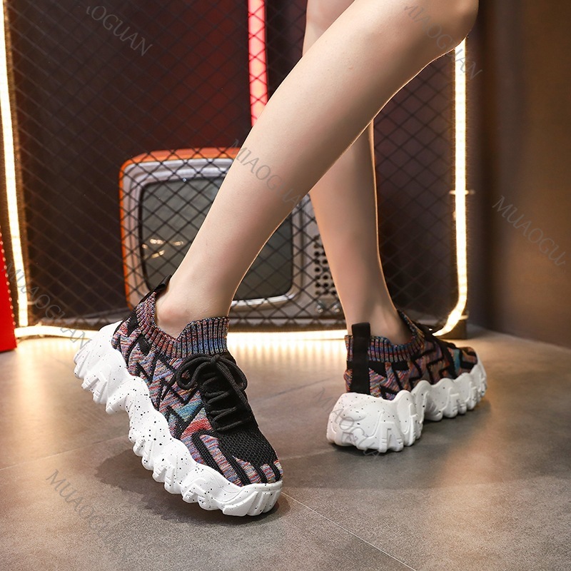 Women Chunky Sneakers Breathab - Women Shoes Store 评论和价格