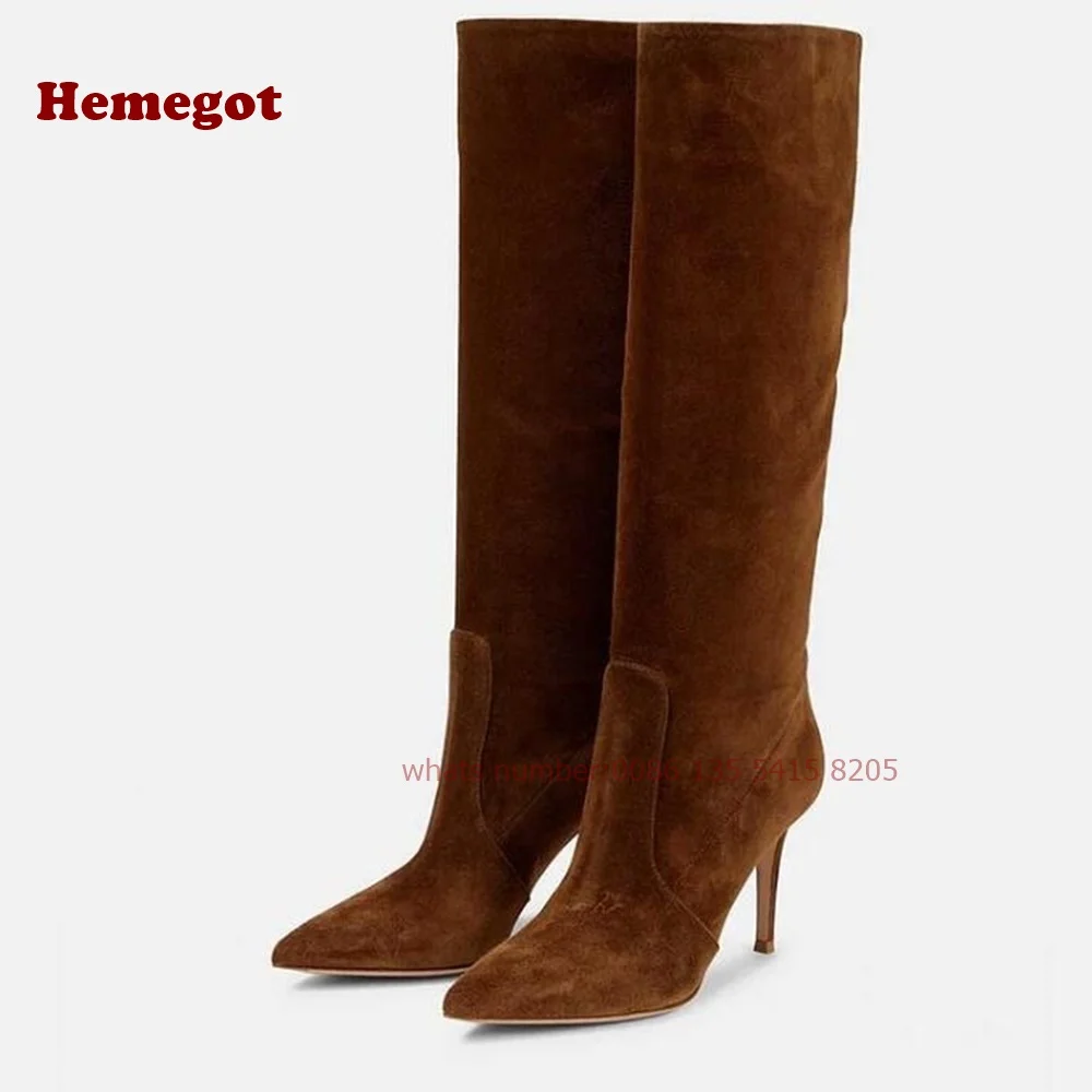 Brown Pointy Toe Slip On Women - Women'S Shoes Vegan 评论和价格