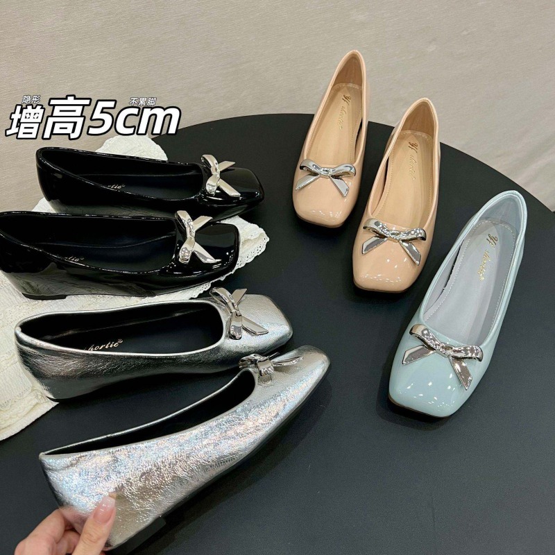 Art Style Bow Flat Shoes Women - Loafer Flat Women 评论和价格