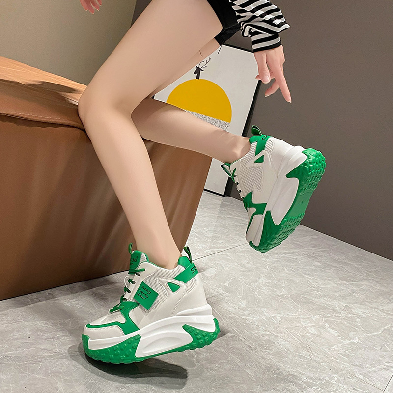 9.5CM Women High Platform Snea - Women Shoes Store 评论和价格