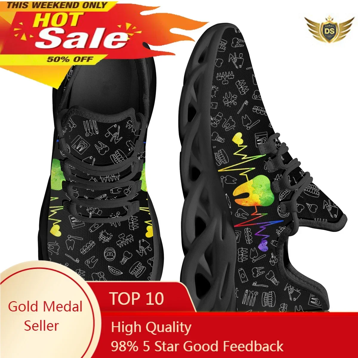 Ladies Teeth Nursing Shoes Den - Women'S Shoes Nursing 评论和价格
