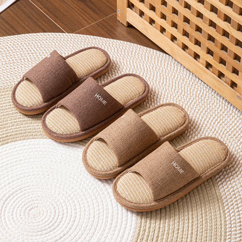 Linen Platform Women's Slipper - Loafer Flat Women 评论和价格