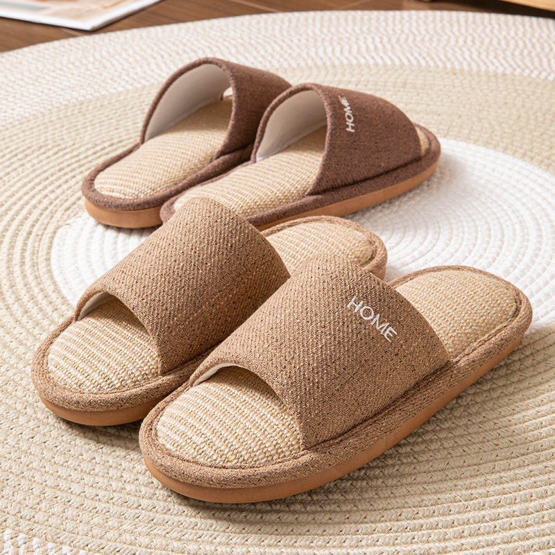 Linen Platform Women's Slipper - Loafer Flat Women 评论和价格