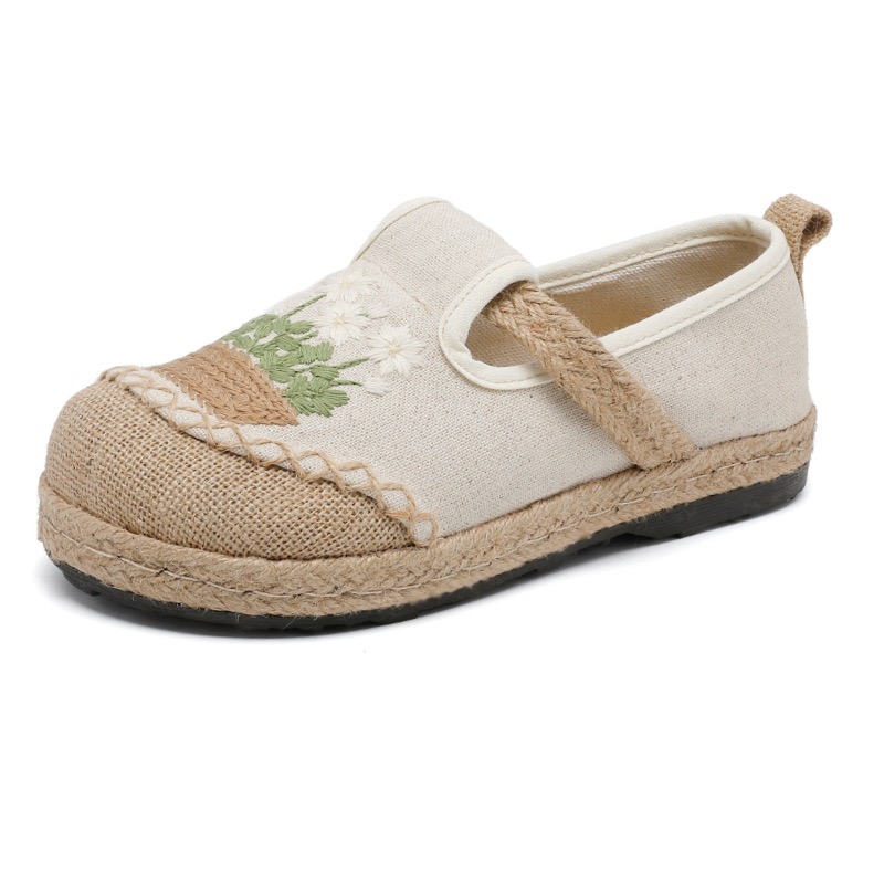 Veowalk Flowers Embroidered Wo - Women'S Shoes Vegan 评论和价格