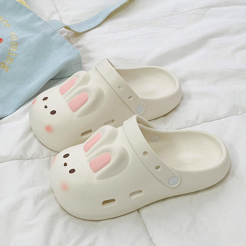 Cartoon Rabbit Clogs Women Sum - Women'S Shoes Water Resistant 评论和价格