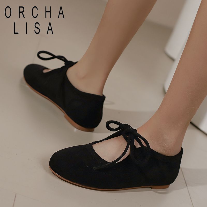 ORCHA LISA Fashion Flock Suede - Women'S Shoes Extended Sizes 评论和价格