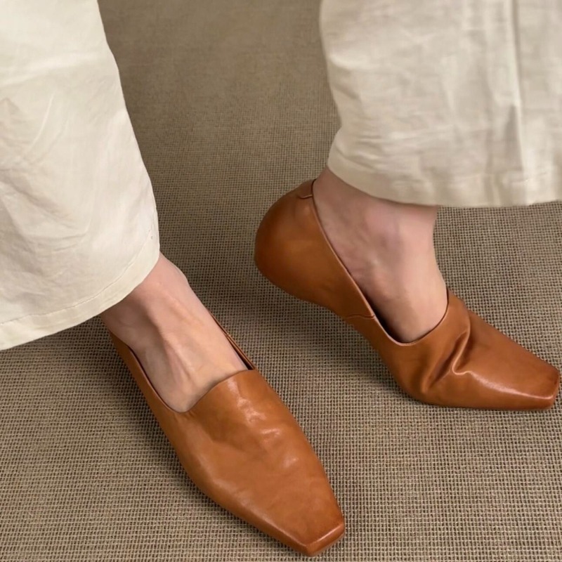 Retro Flat Loafers Women's Sli - Loafer Flat Women 评论和价格