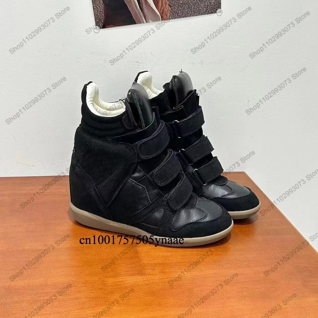 Women Hidden Wedge Heel High‑T - Women Shoes Store 评论和价格
