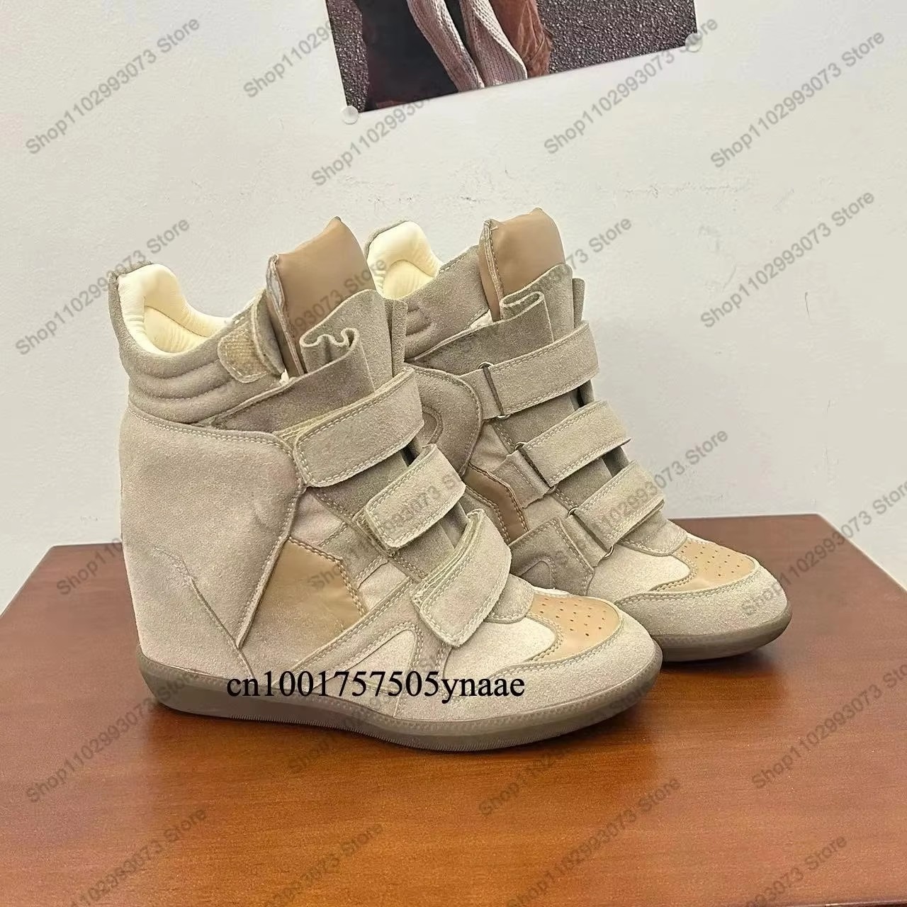 Women Hidden Wedge Heel High‑T - Women Shoes Store 评论和价格